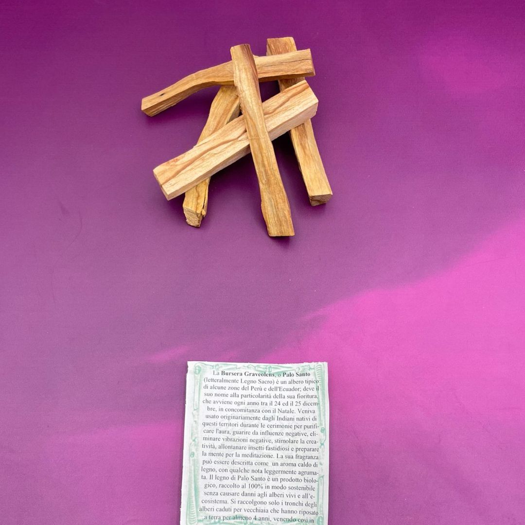 Palo Santo Confezione da 50 Grammi Prodotto in Perù