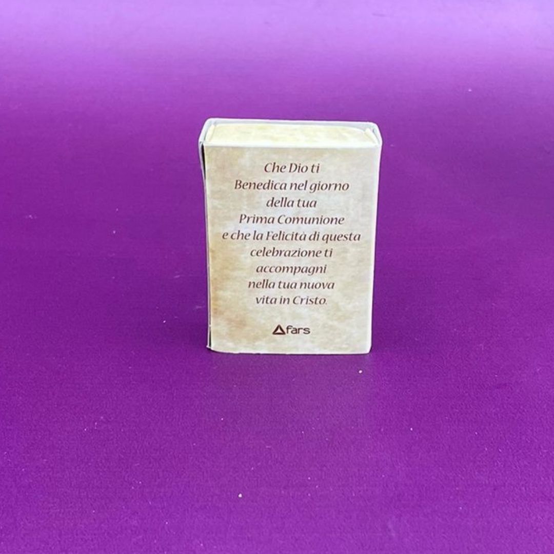 Scatolina Porta Rosario con Apertura a Cassetto Rosario Incluso