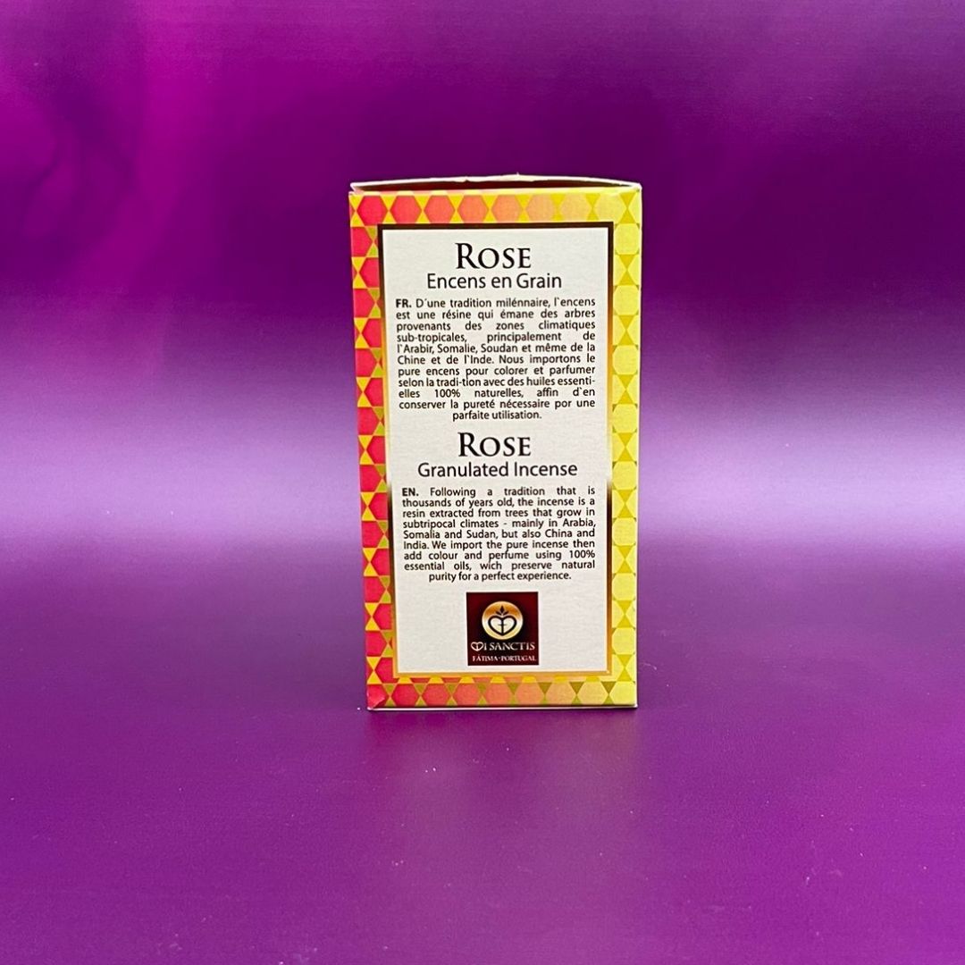 Incenso Grani Piccoli Profumato alla Rosa 500 Grammi