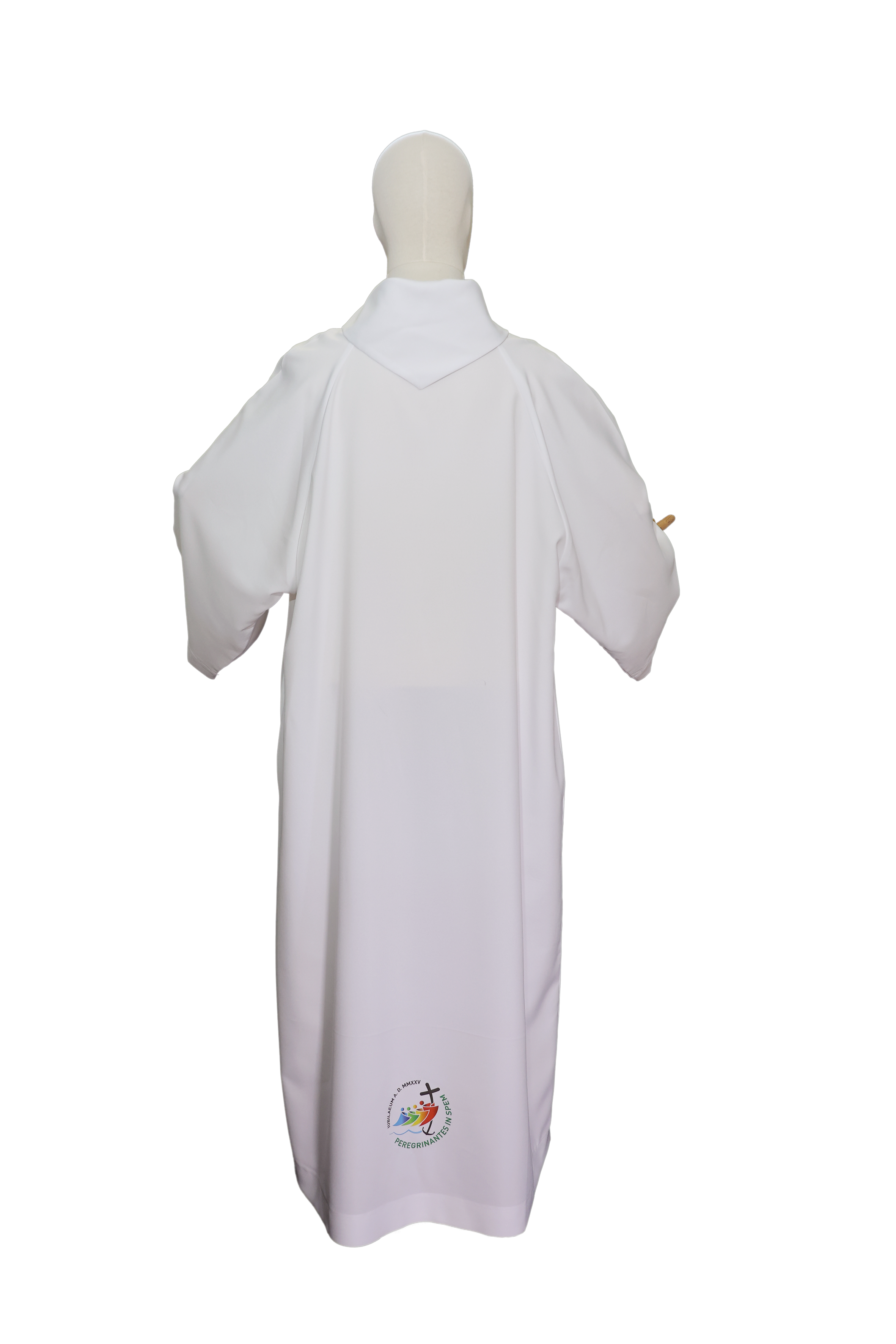 Camice Liturgico Bianco con Logo Ufficiale GIUBILEO 2025