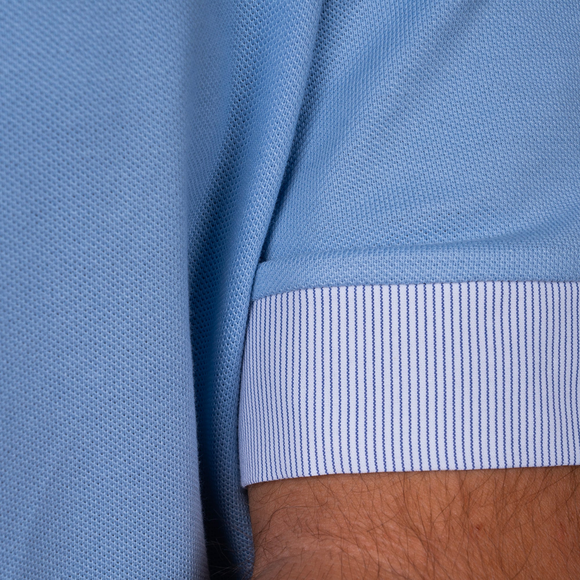 Polo da Prete Collo Clergy in 100% Cotone Leggero, Manica e Collo in Piquet