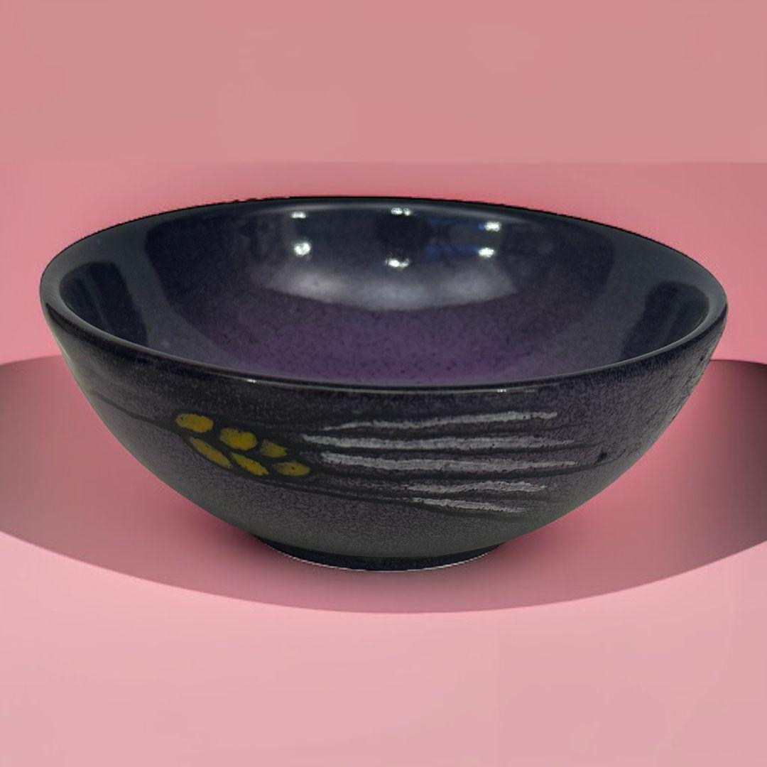 Completo Calice, Patena Ceramica Viola Dipinta a Mano Sconto Quantità