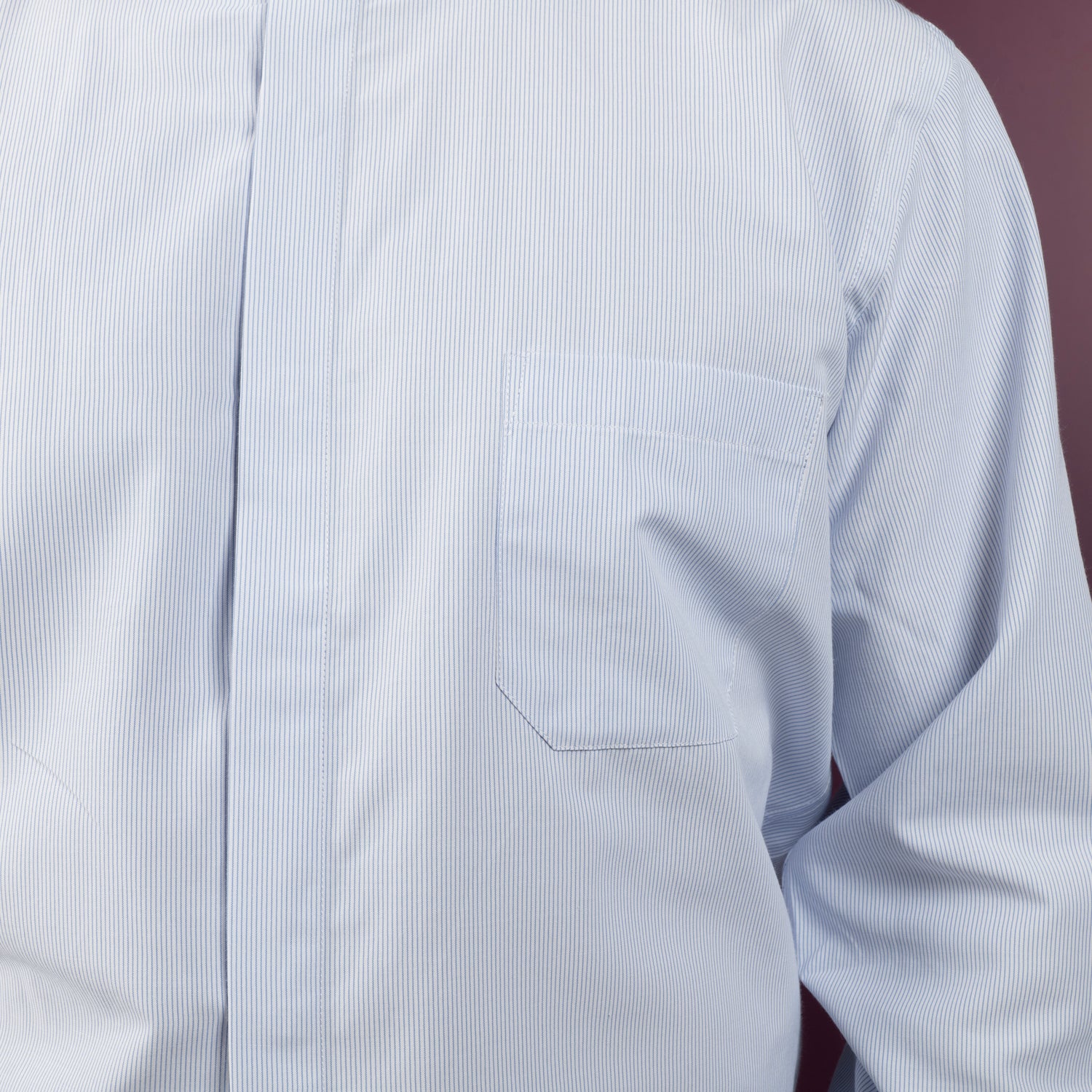 Camicia Sacerdotale Clergy Millerighe Manica Lunga