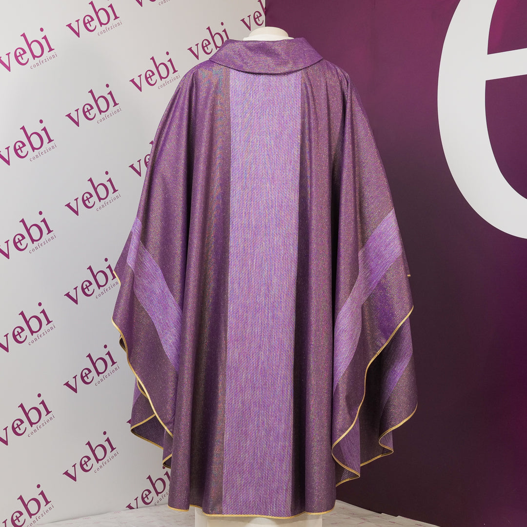 Casula Sacerdotale Lana Seta Lurex (Colori Liturgici Disponibili)