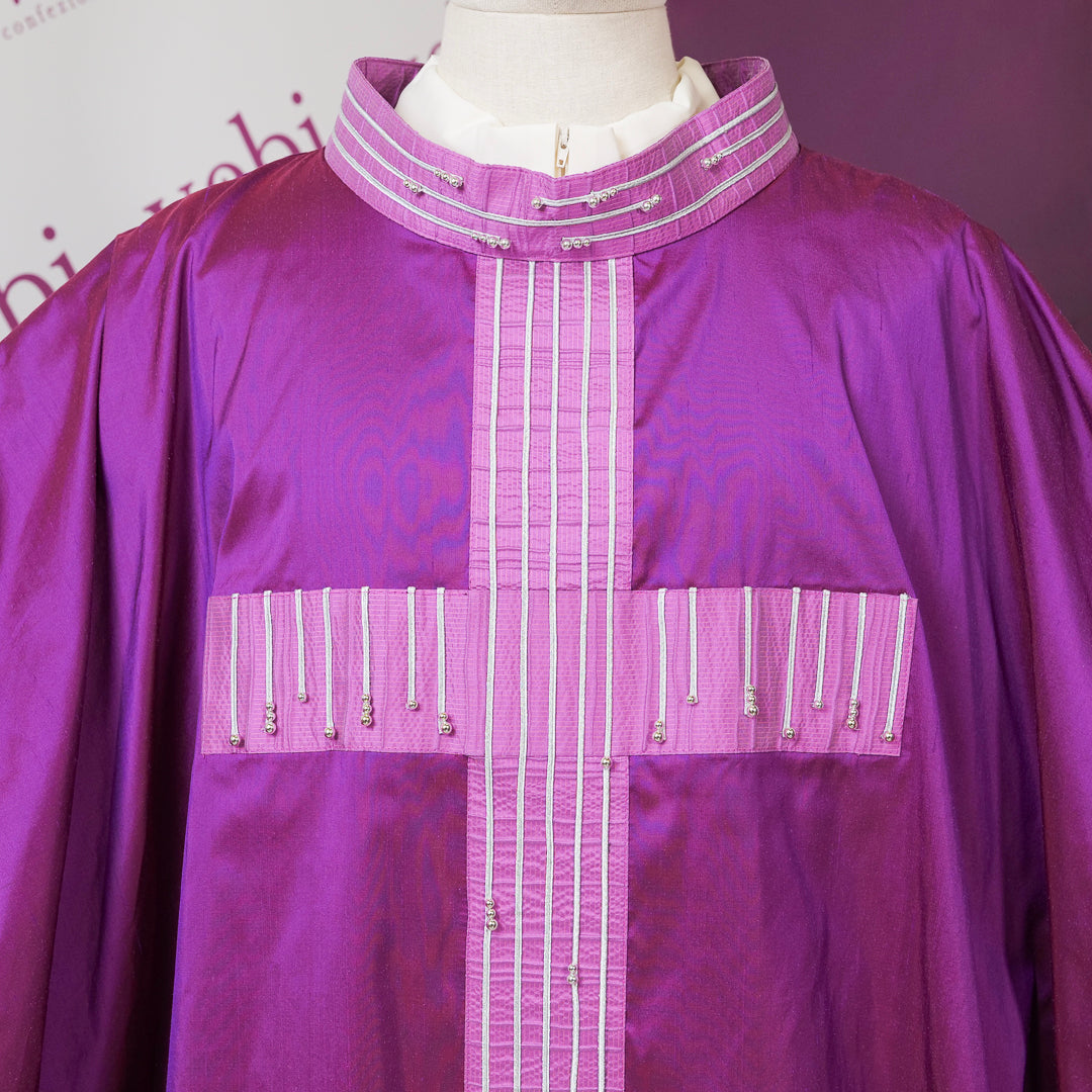 Casula Collo Coreana Stolone TAU (Colori Liturgici Disponibili)