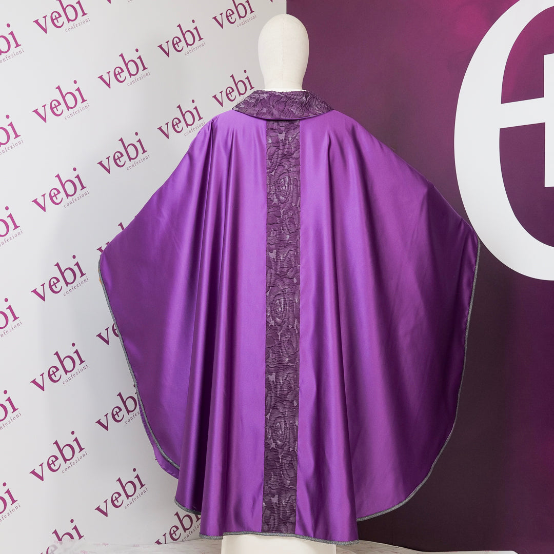 Casula Seta Stolone TAU (Colori Liturgici Disponibili)