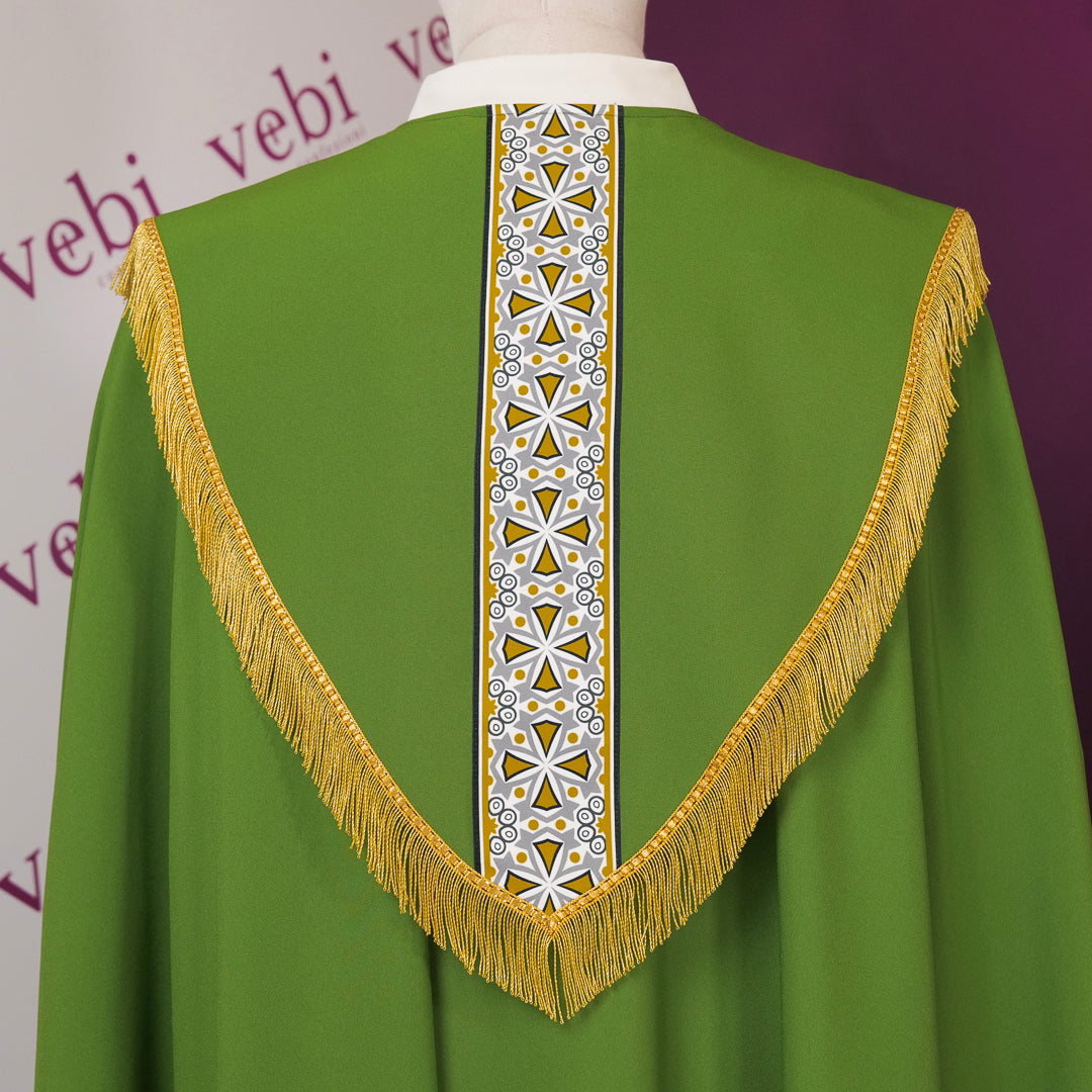 Piviale Poliestere 4 Colori con Stampa a Sublimazione Croci