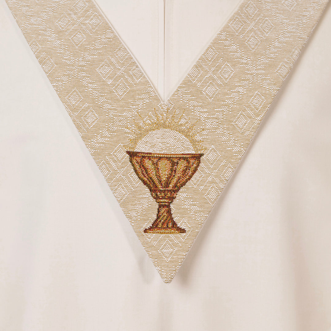 Scapolari in misto cotone Calice per ministri straordinari o accoliti (Colori Liturgici Disponibili)