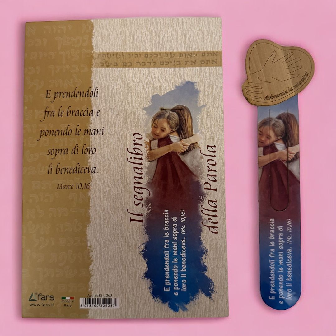 Segnalibro della Parola "Abbraccia la Mia Vita"