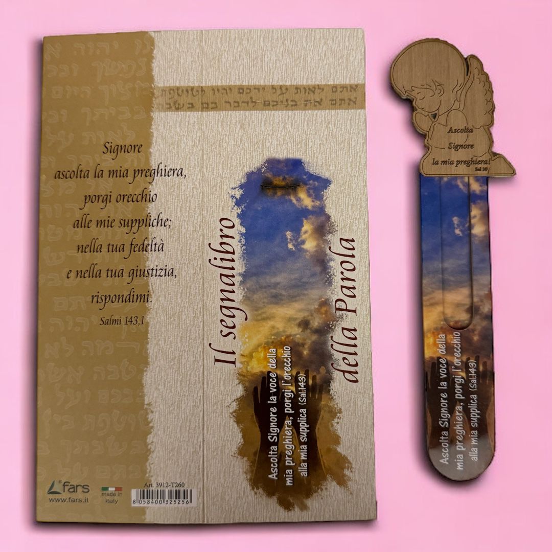 Segnalibro della Parola "Ascolta Signore la Mia Preghiera"