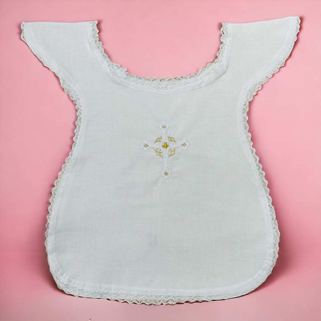 Veste Battesimo con Ricamo Croce