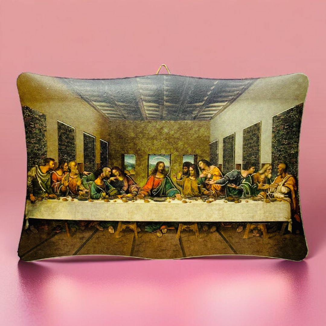 Quadro con Raffigurazione Ultima Cena Misura 10x15 cm