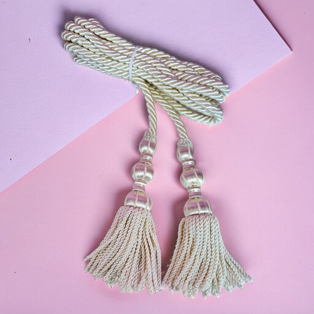 Cingolo Sacerdotale in Misto Seta con Fiocchi