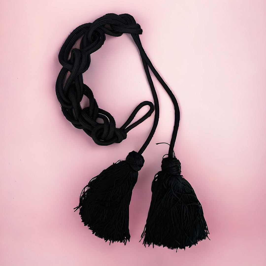 Cingolo Sacerdotale Nero in Ryon