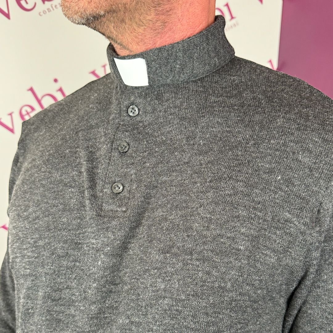 Maglia Invernale in Lana e Viscosa (Colori: Nero, Blu e Grigio)