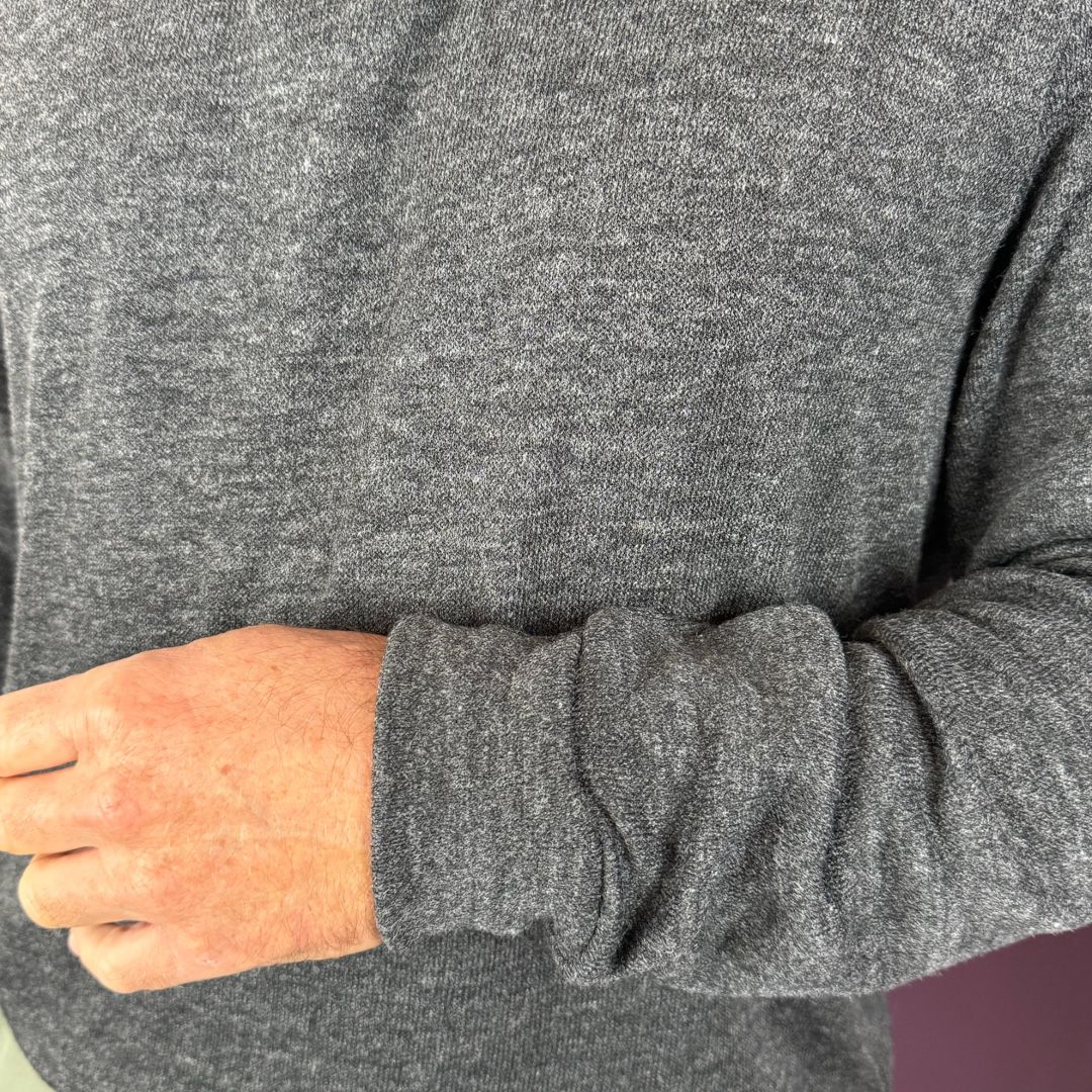 Maglia Invernale in Lana e Viscosa (Colori: Nero, Blu e Grigio)