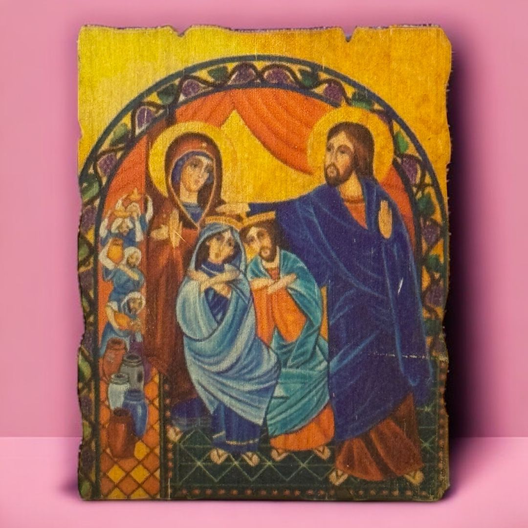 Calamita Anticata Nozze di Cana Misura 5,5x7 cm