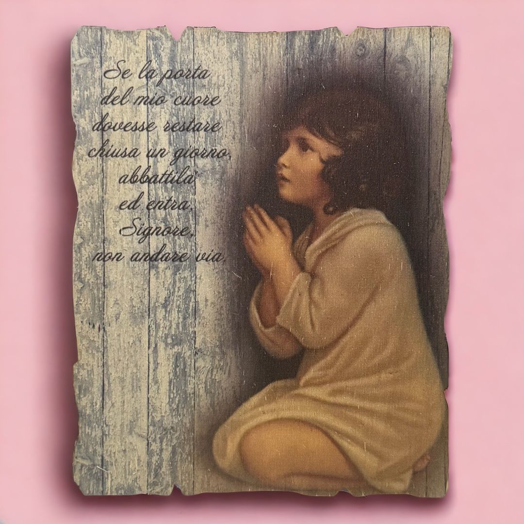 Icona Simbolica Festa del Perdono Misura 10,5x13 cm