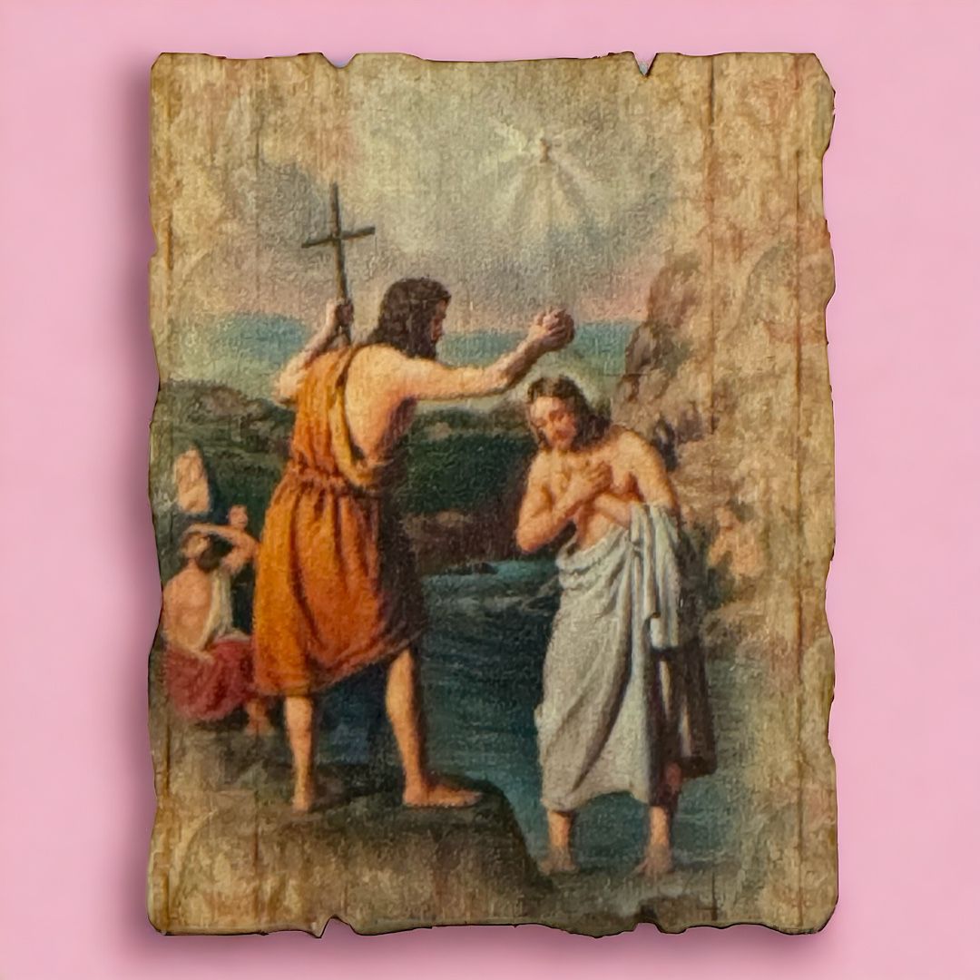 Calamita Simbolica Battesimo Misura 5,5x7 cm