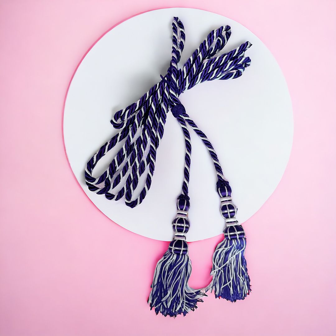 Cingolo Sacerdotale con Fiocchi in Canutiglia (Colori Liturgici Disponibili)