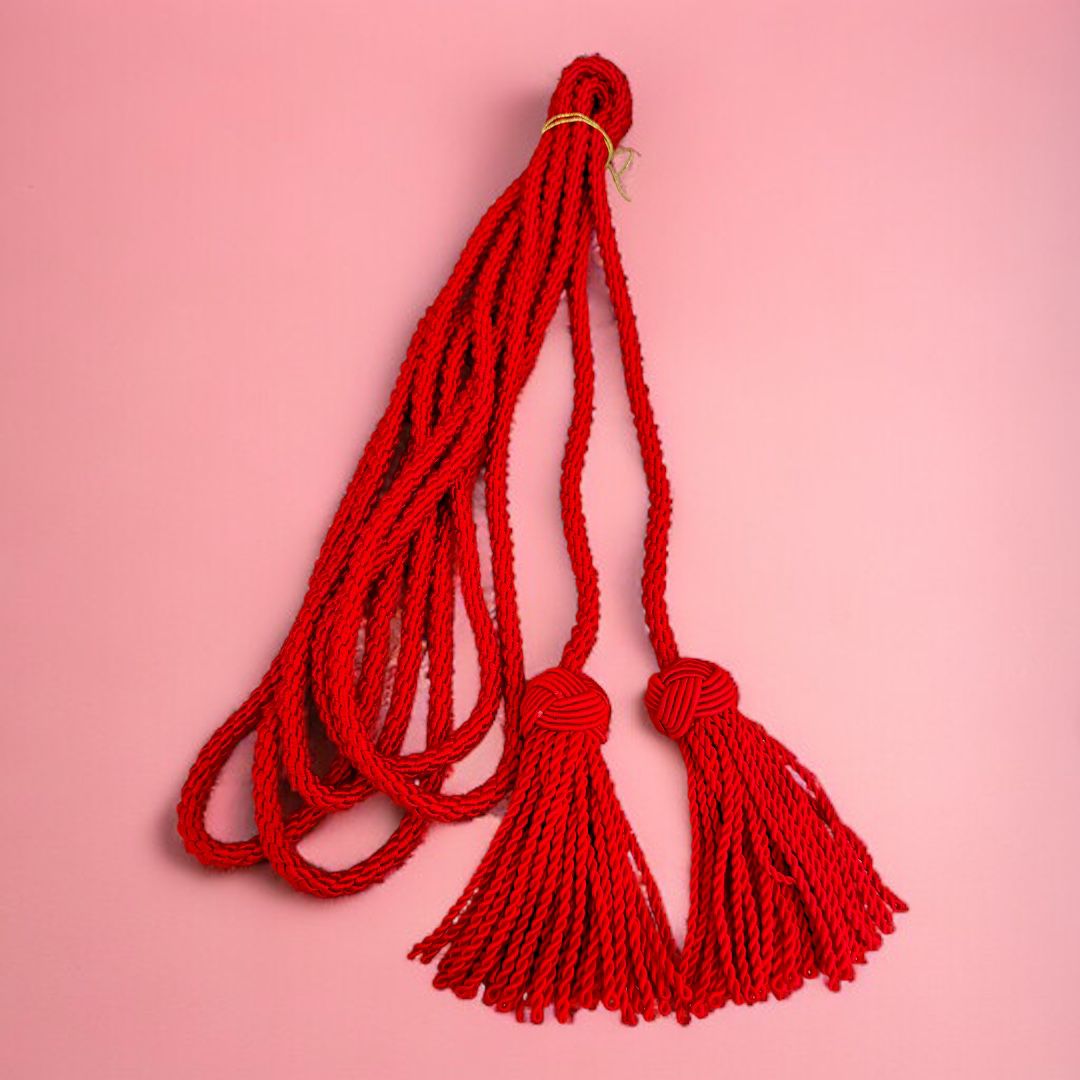 Cingolo Sacerdotale Struttura a Cordoncino con Fiocchi (Colori Disponibili)