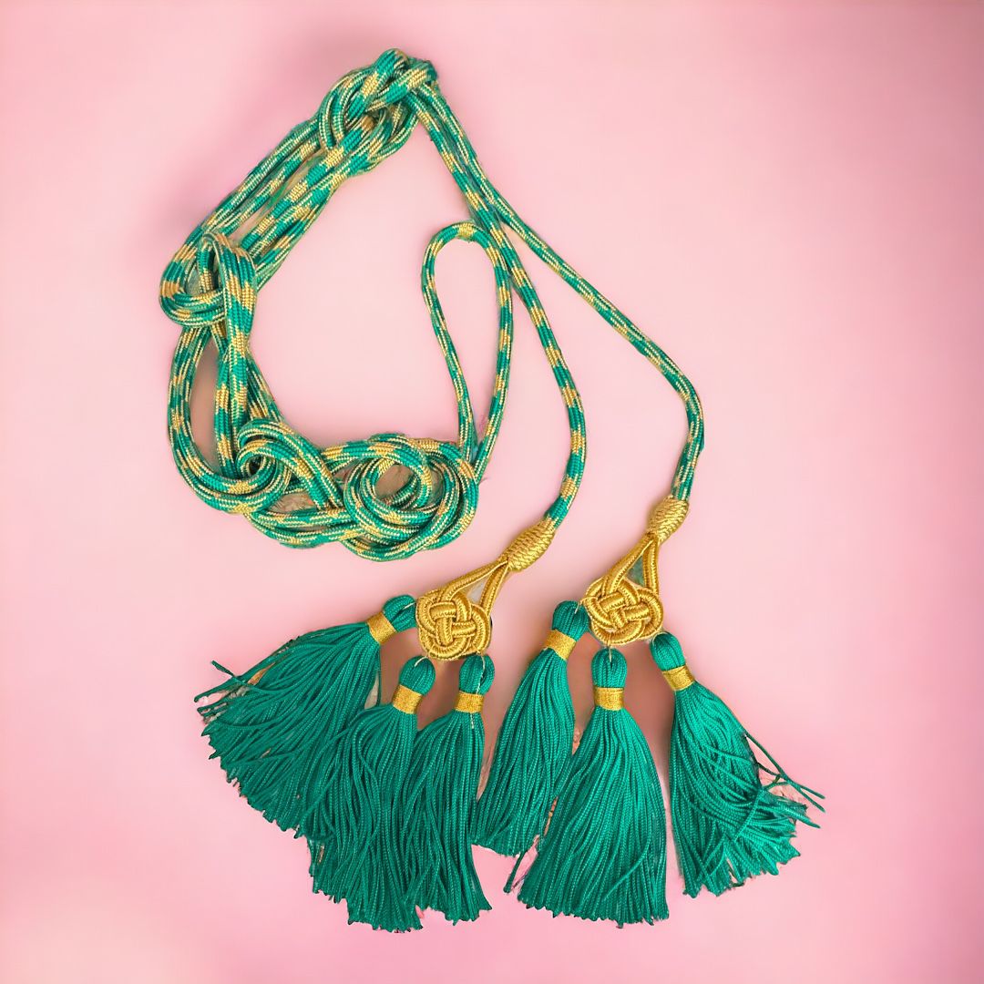 Cingolo Sacerdotale a Medaglia Ryon/Lurex Colore Misto Oro (Colori Liturgici Disponibili)