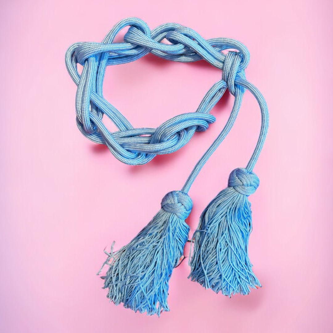 Cingolo Sacerdotale con Nodo Salomone (Viola e Celeste)