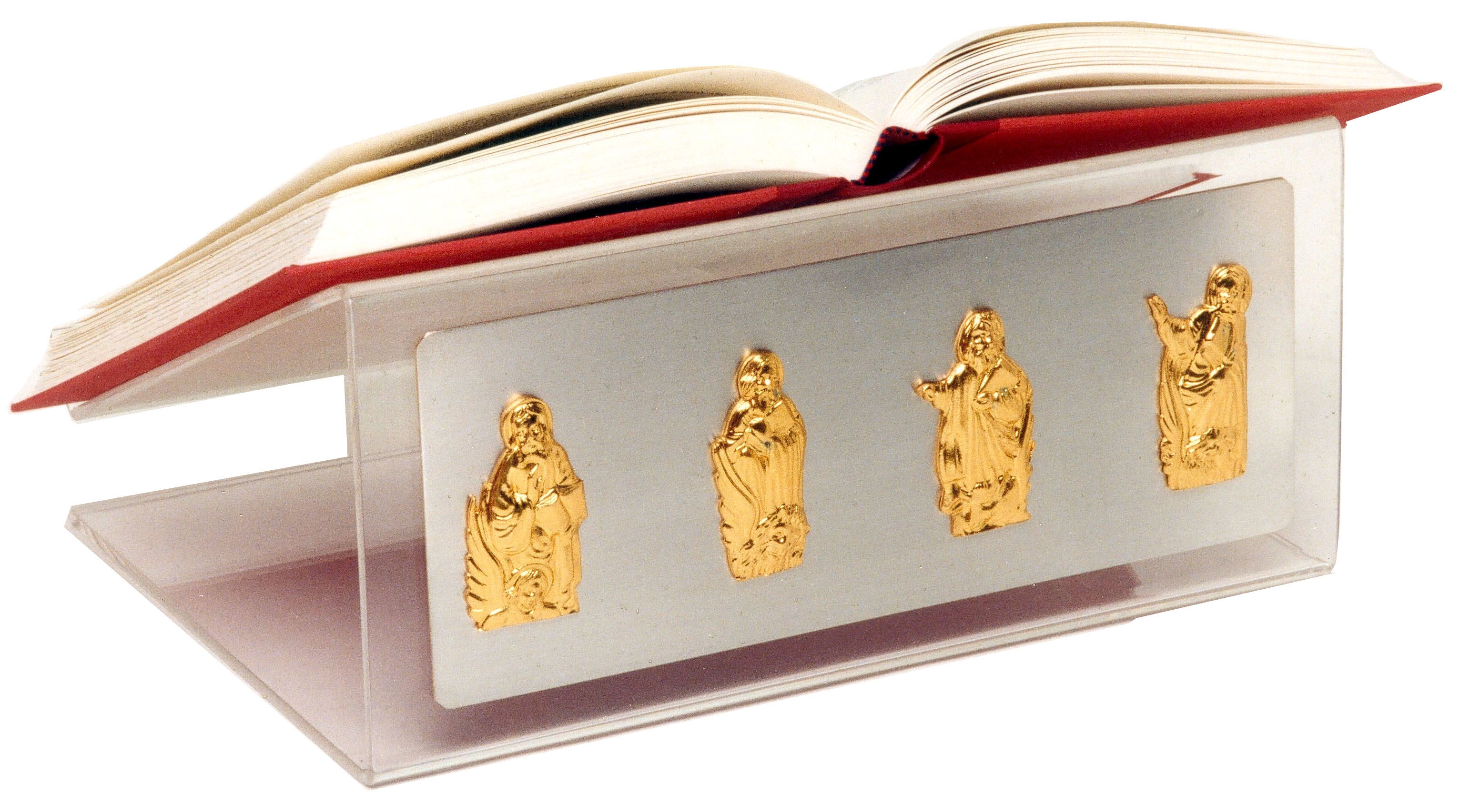 Leggio per Liturgie in Policarbonato con Placca Bicolore evangelisti