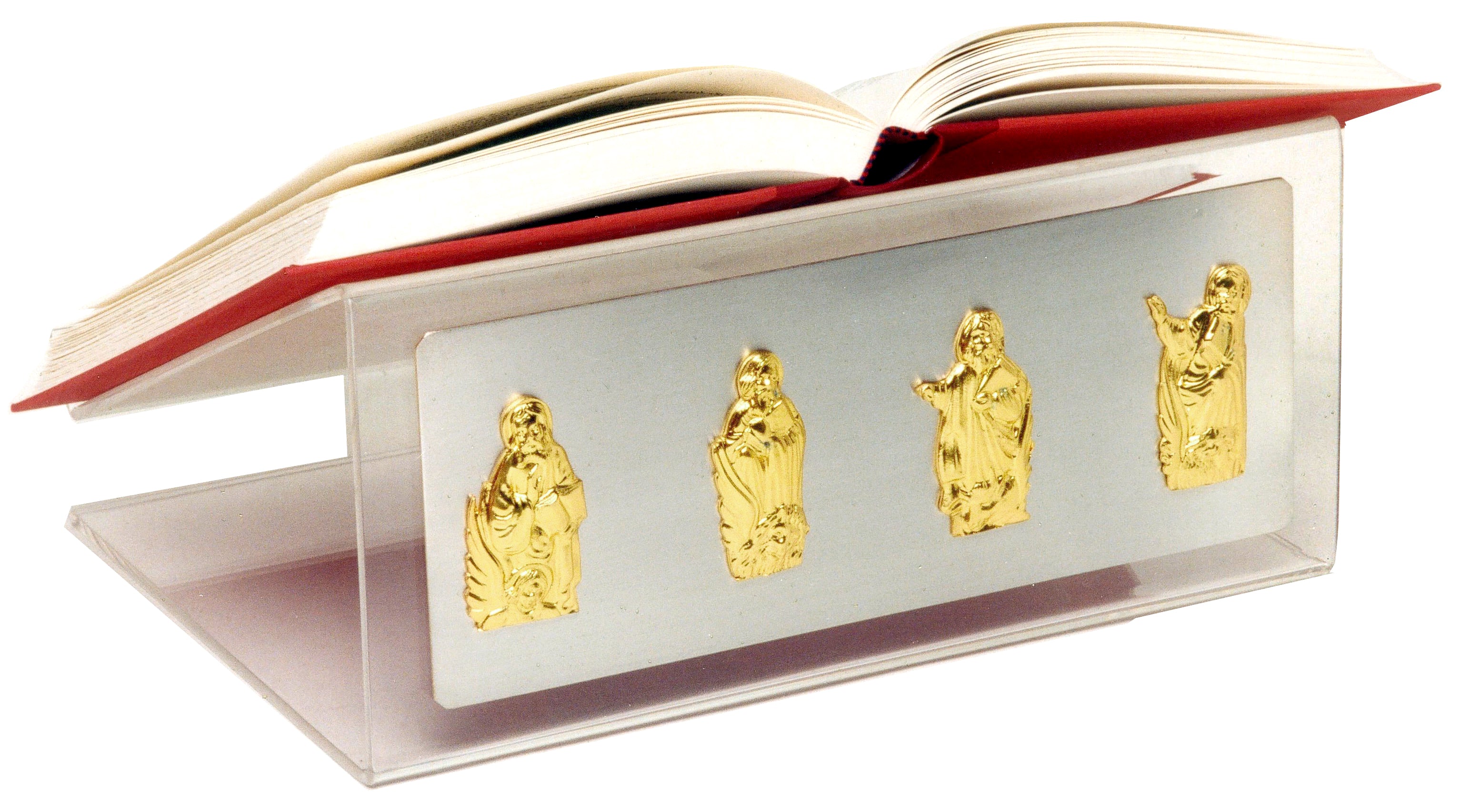 Leggio per Liturgie in Policarbonato con Placca Bicolore evangelisti