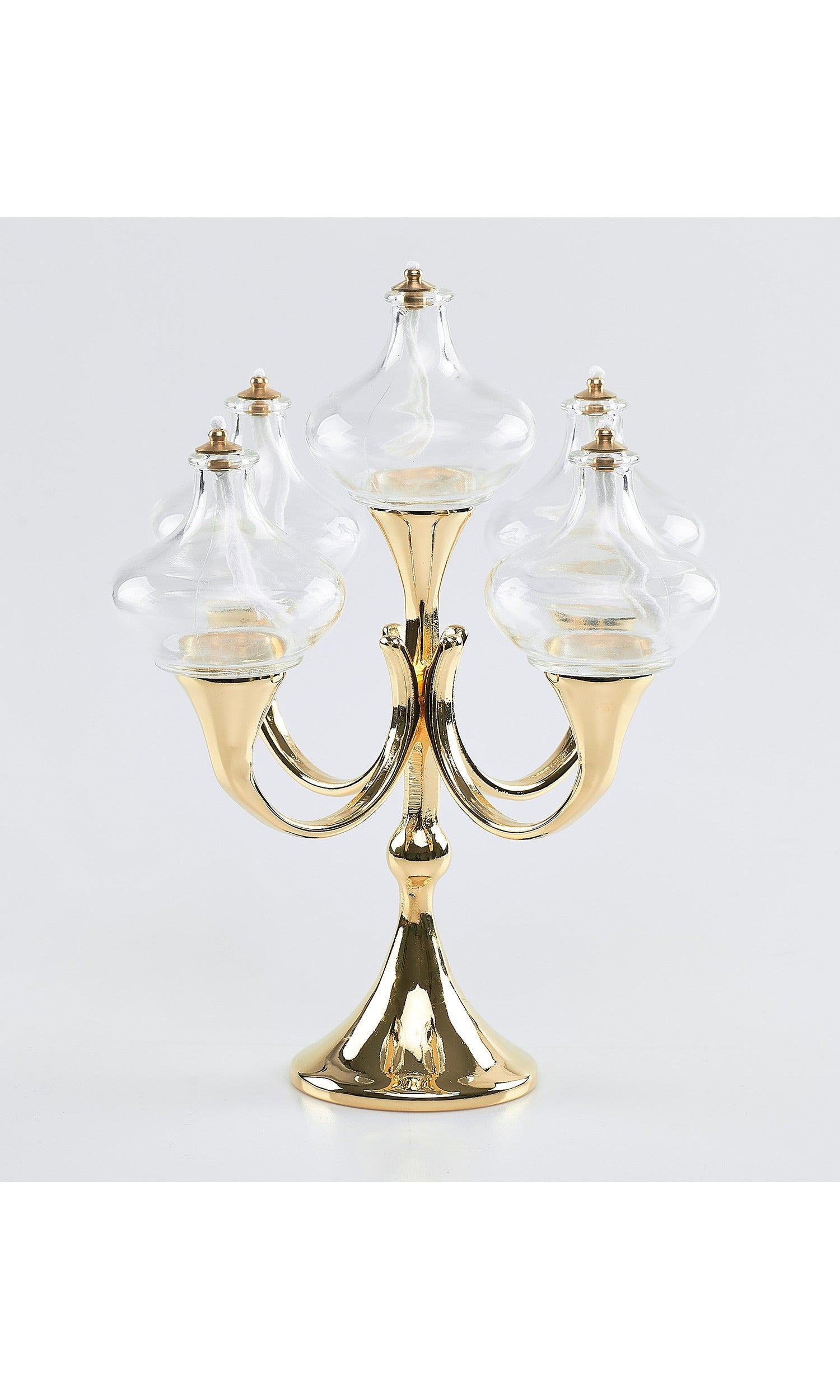 Lampada ad olio 5 fiamme
