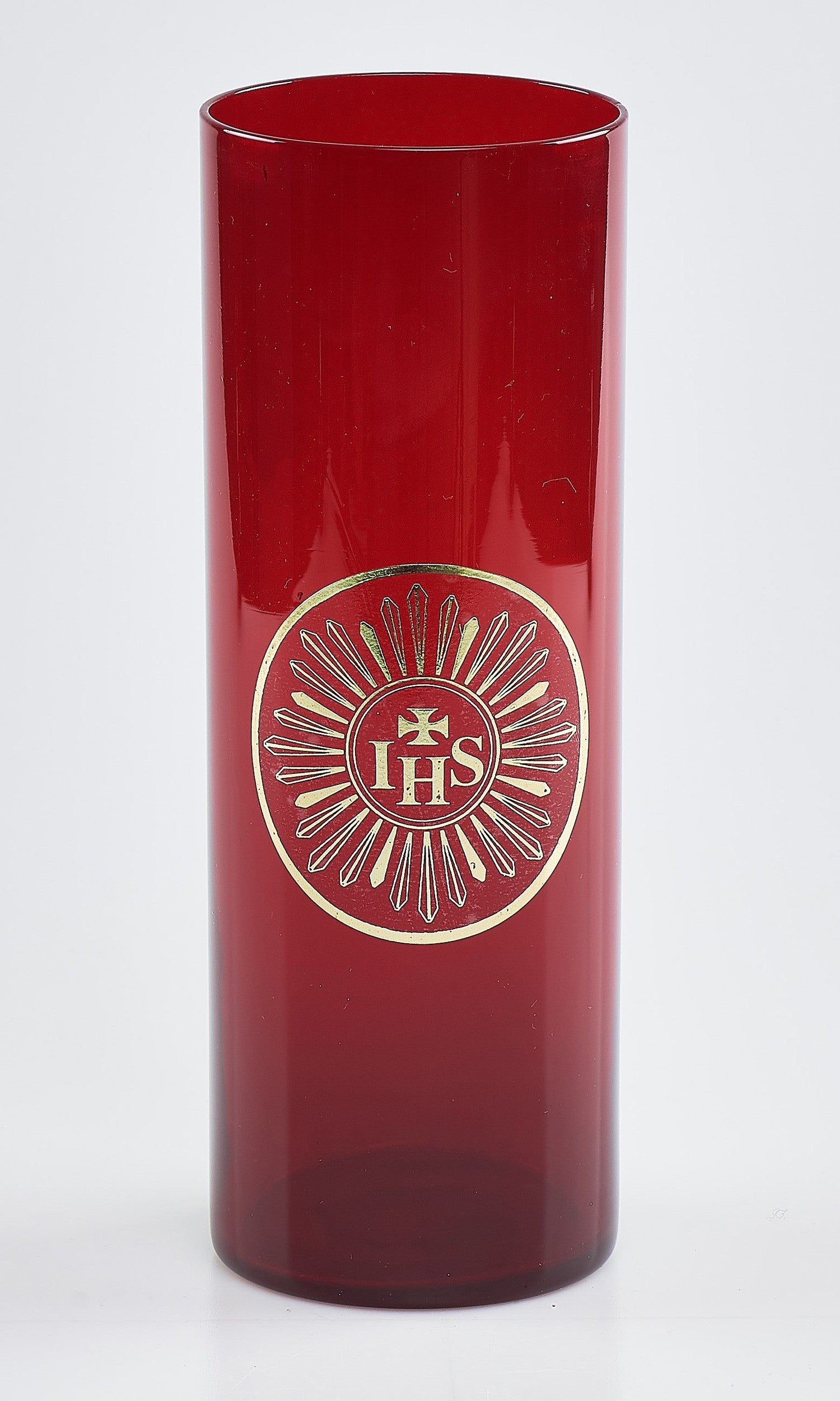 Vetro rosso IHS grande