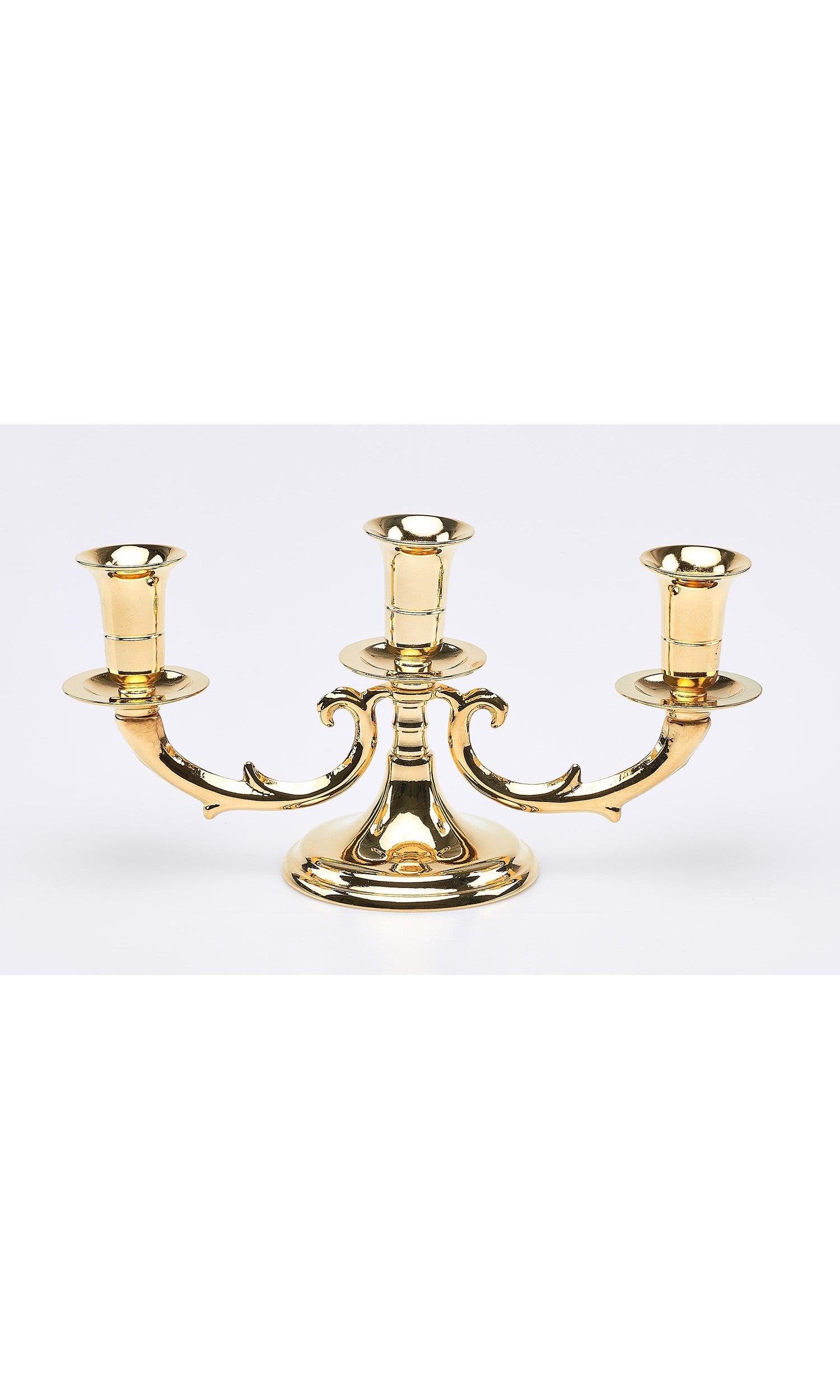 Candelabro tre fiamme basso