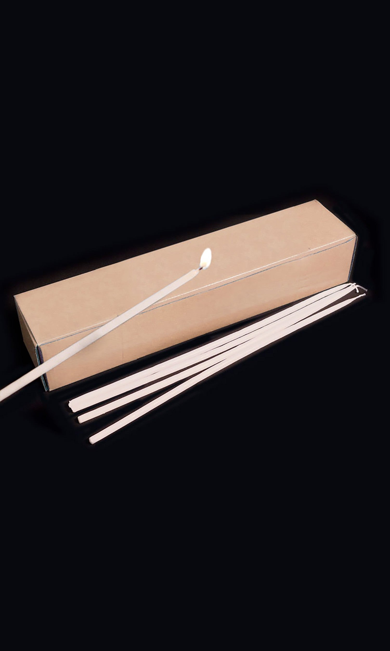 Candelini Benedizione Non Gocciolanti ( scatola 100 pezzi ) Candelora