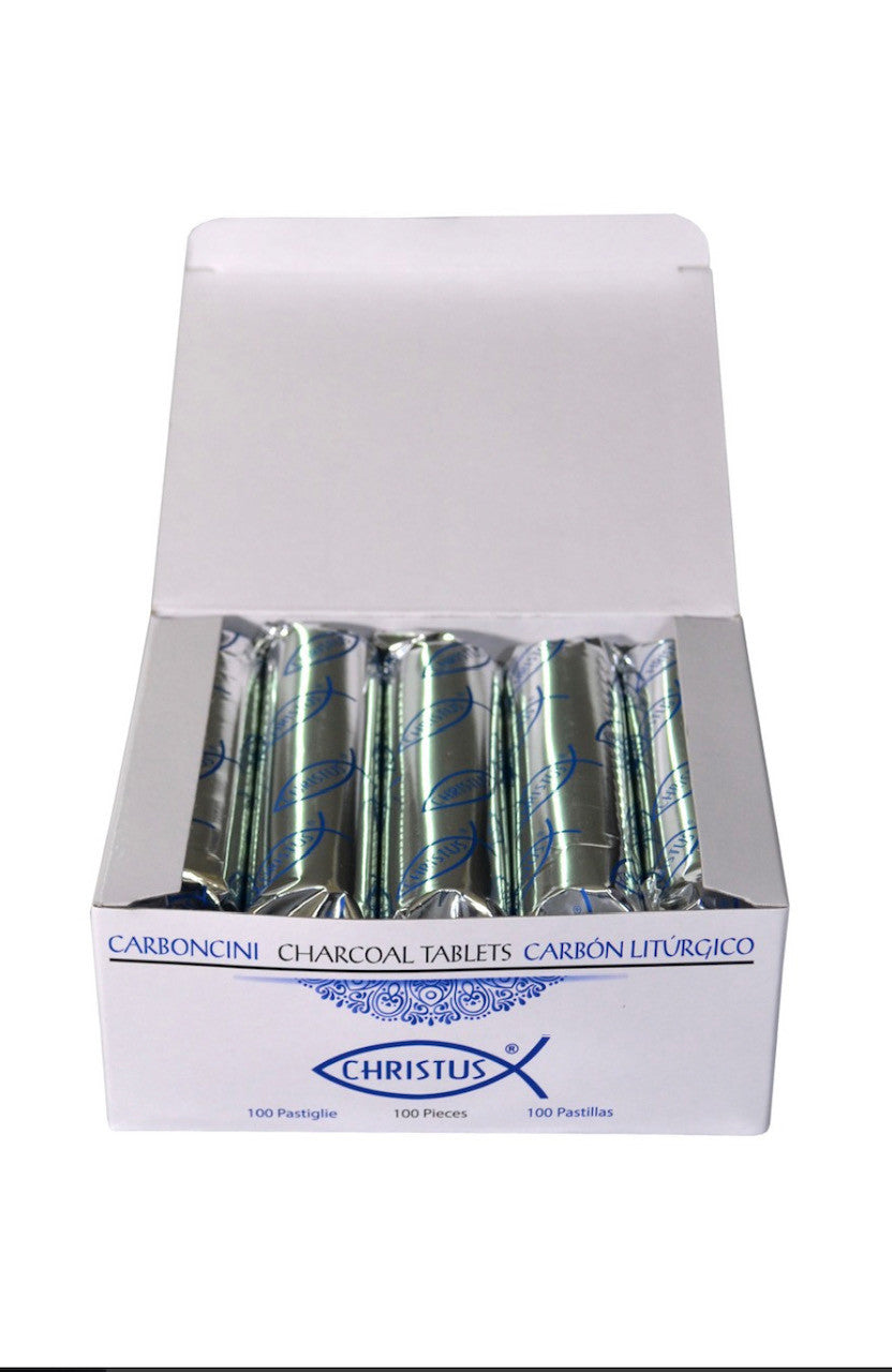 Carboncini Rapidi Confezione 100 Pezzi Diemtro 40 mm