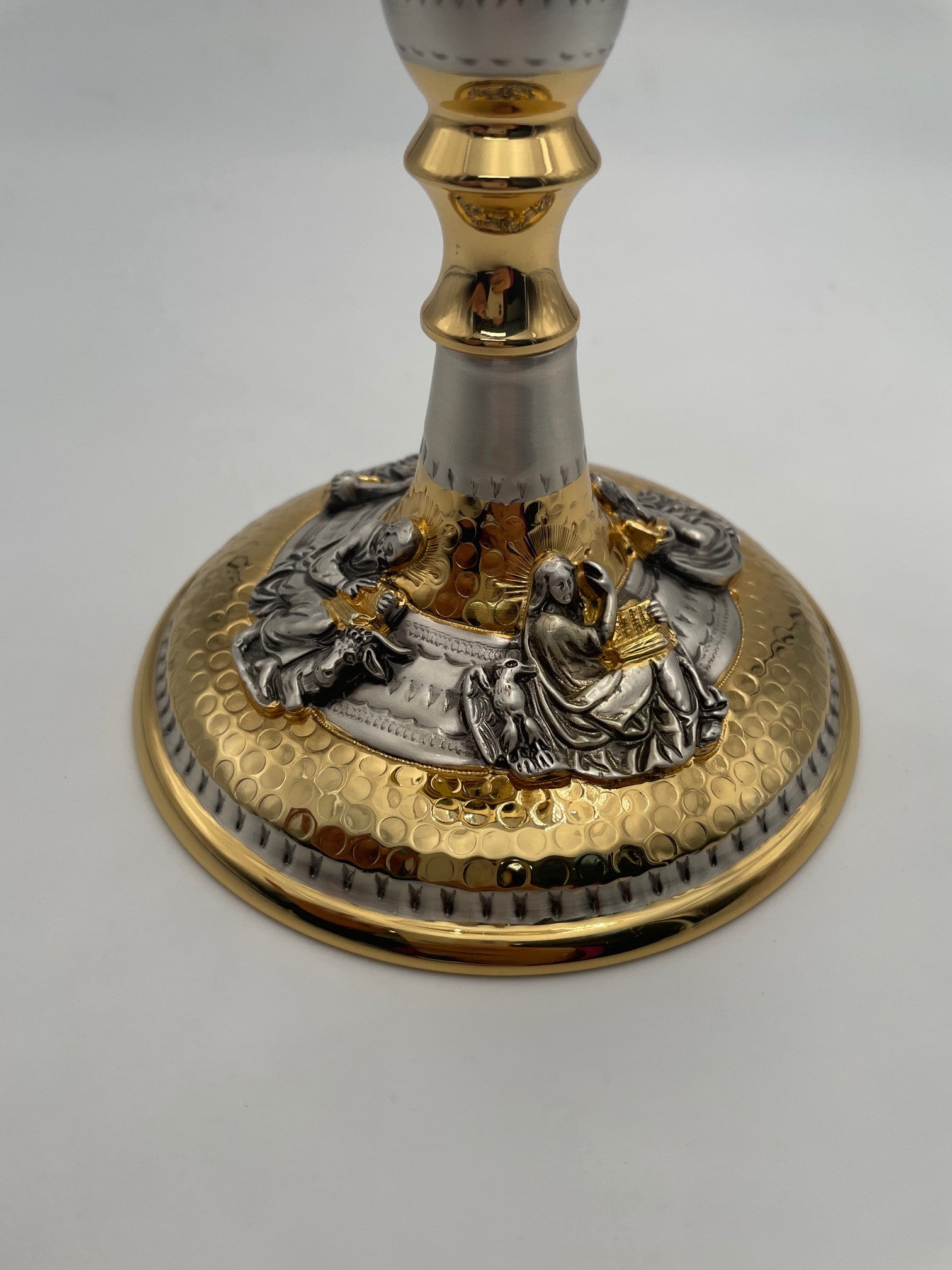 Calice cesellato a mano 4 Evangelisti