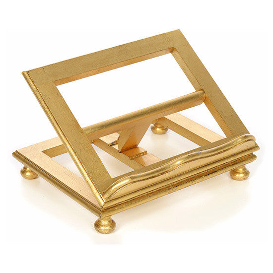 Leggio da tavolo in Foglia oro 25x30 cm