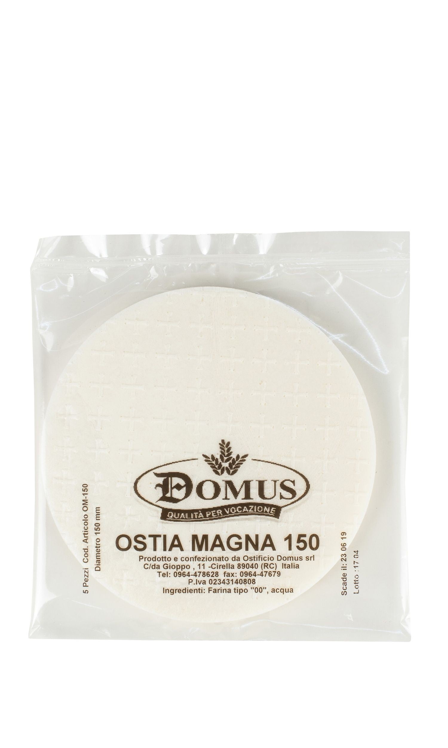 Ostia Magna Disponibile in Diametro 125/150/225 mm