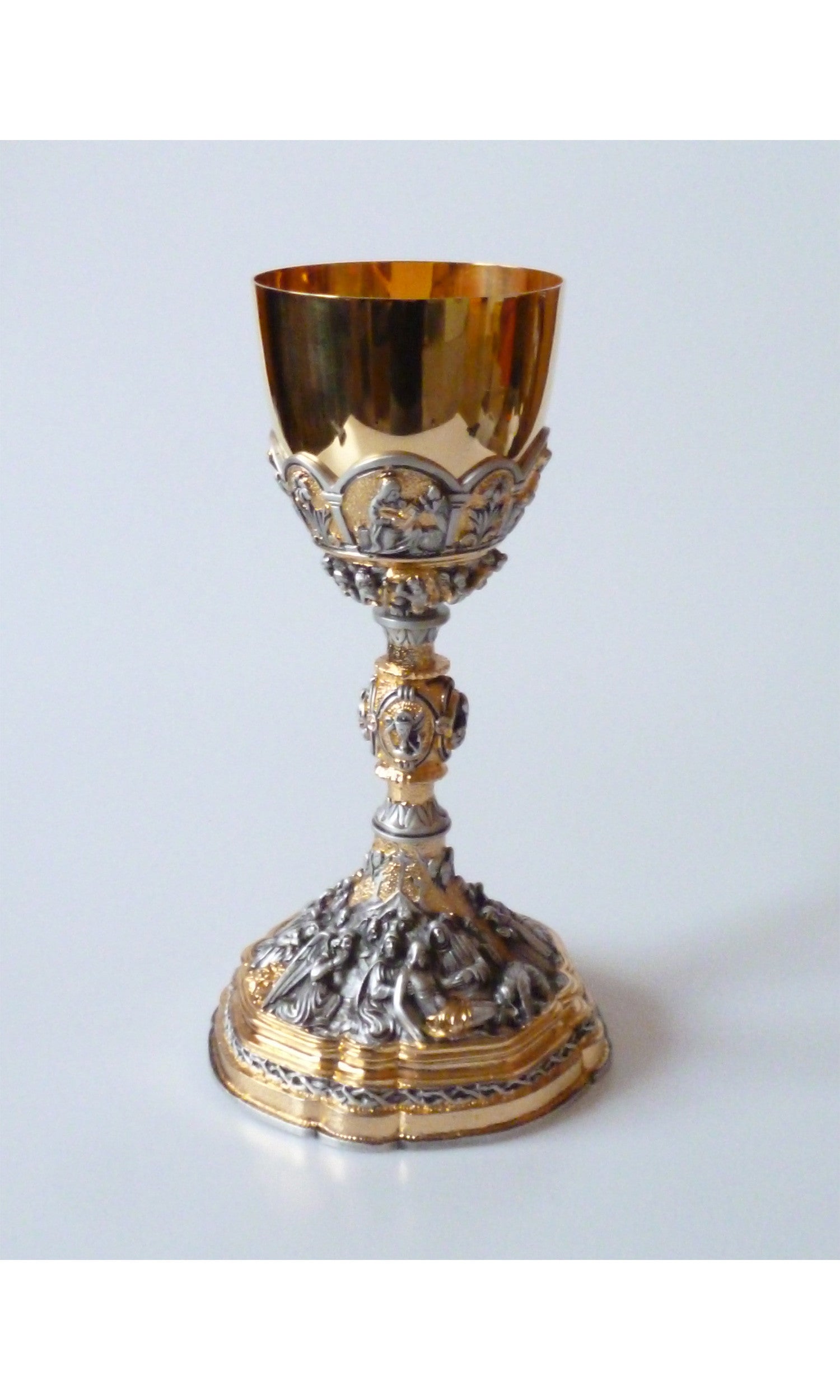Calice "Deposizione" in Fusione a cera persa Bicolore