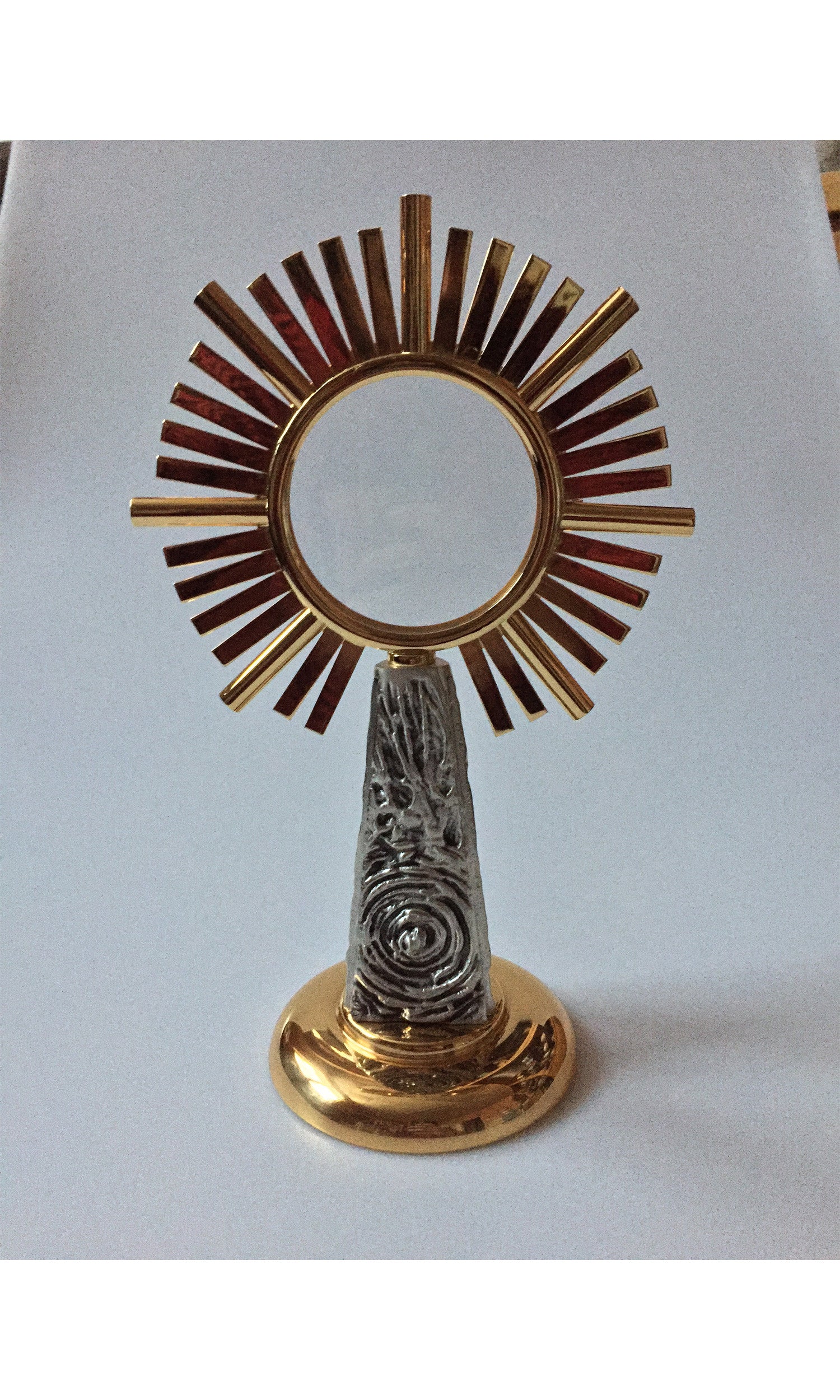 Teca per esposizione dell' Ostia Bicolore Altezza 24 cm