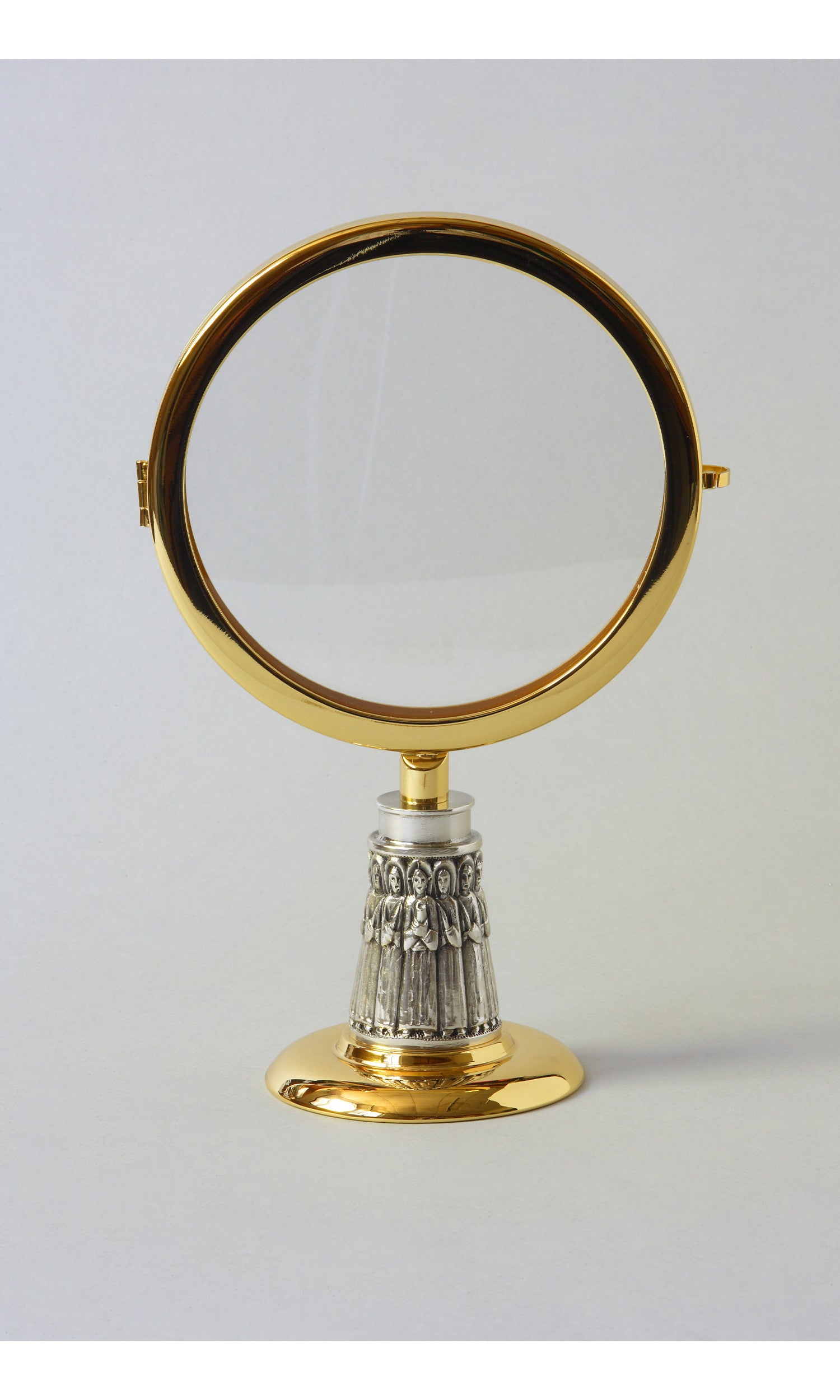 Teca Apostoli in Bronzo fuso color Dorato e Stelo argento