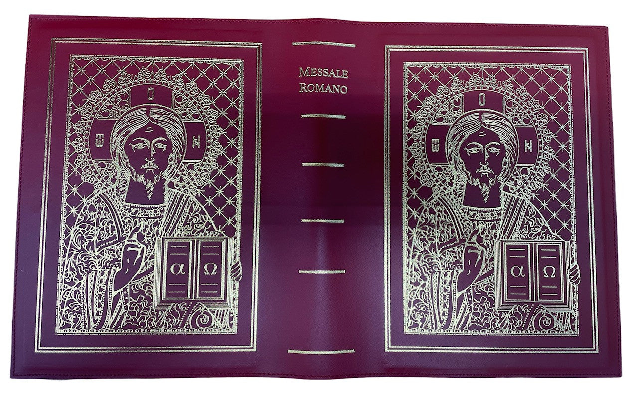Copertina per Messale ROMANO in vero cuoio