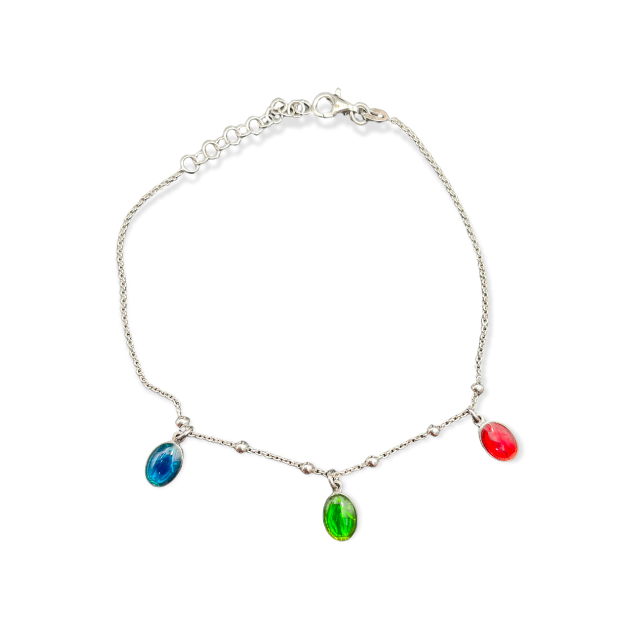Bracciale in Argento Medaglie Madonna Miracolosa
