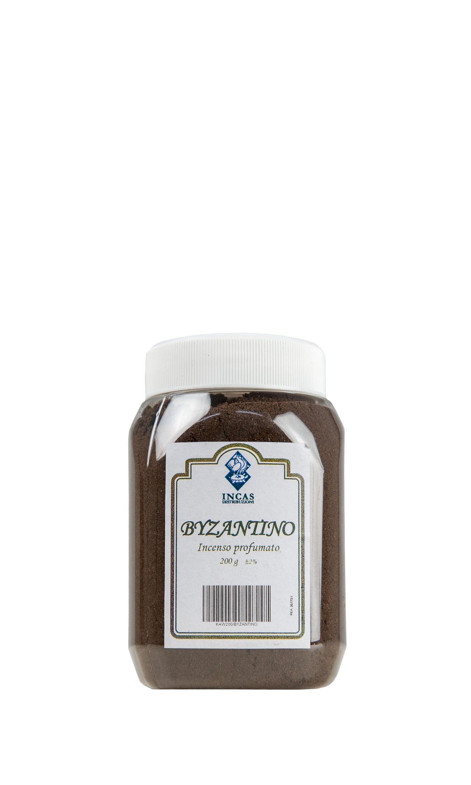 Incenso Finissimo Profumato Byzantino in Barattolo da 180 Grammi