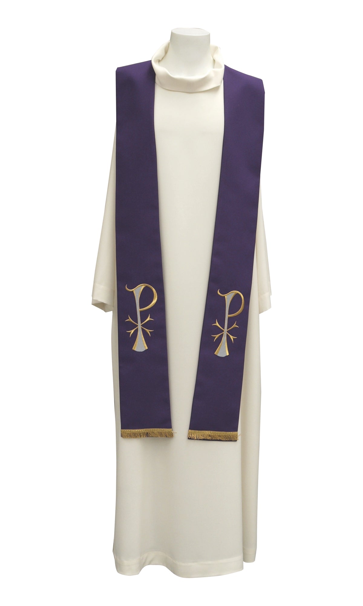Stola per Sacerdote Simbolo Pax (Colori Liturgici Disponibili)