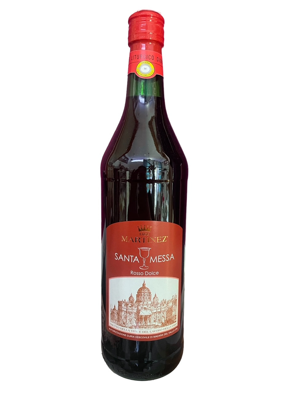 Vino Santa Messa rosso dolce Martinez