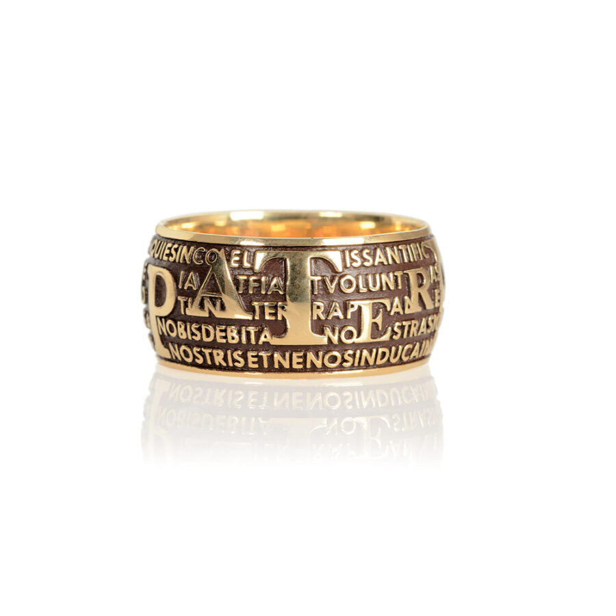 Anello Padre Nostro in Argento 925