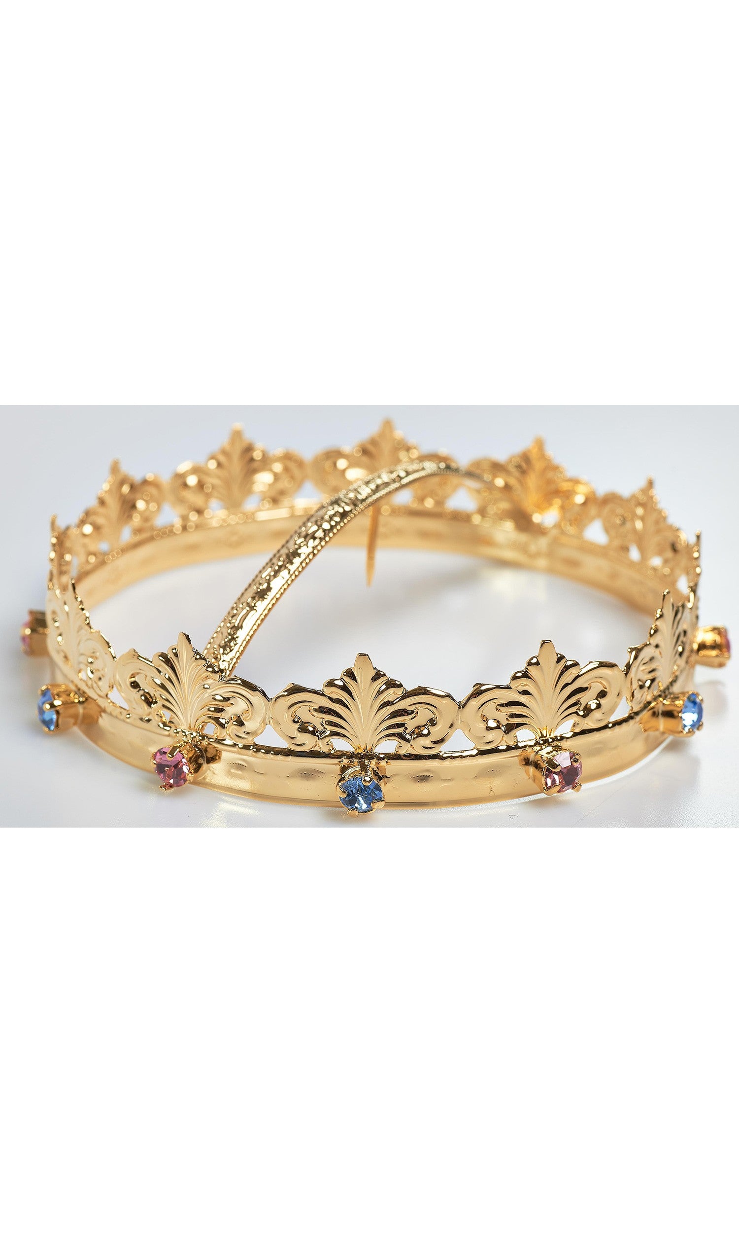 Minicorona reale in ottone