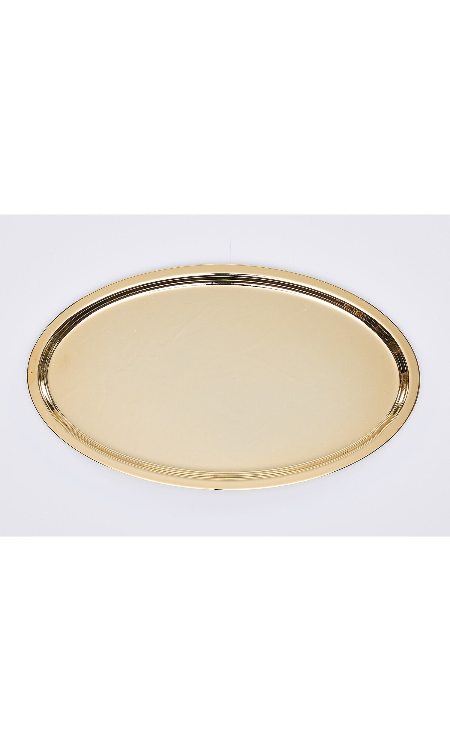 Vassoio per Comunione dorato 23x14