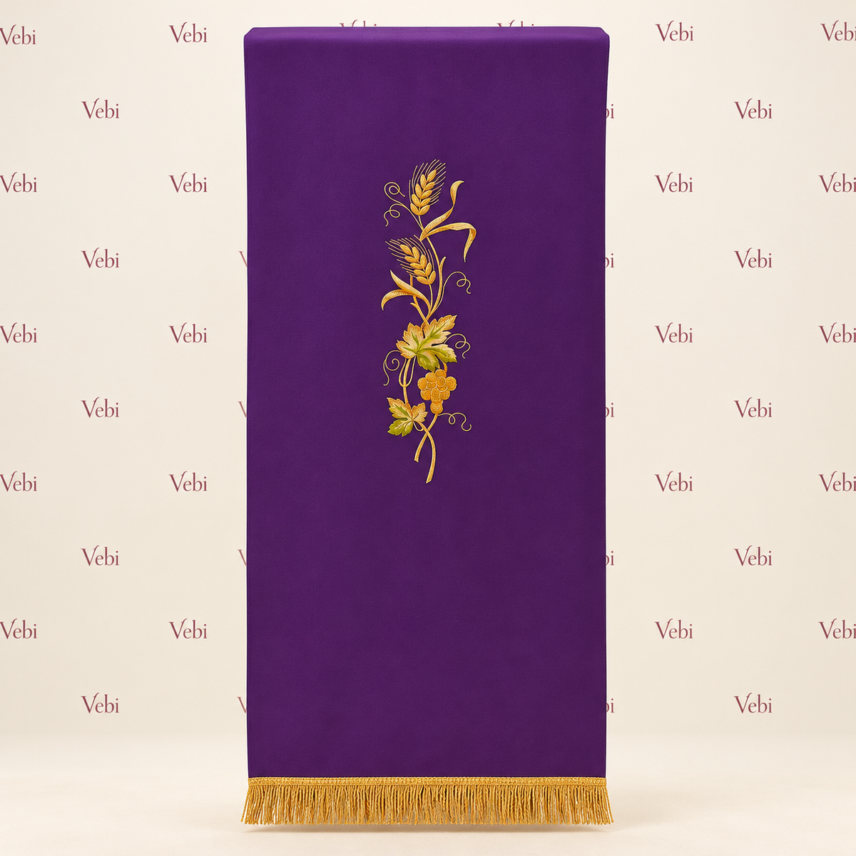 Coprileggio viola grano ed uva