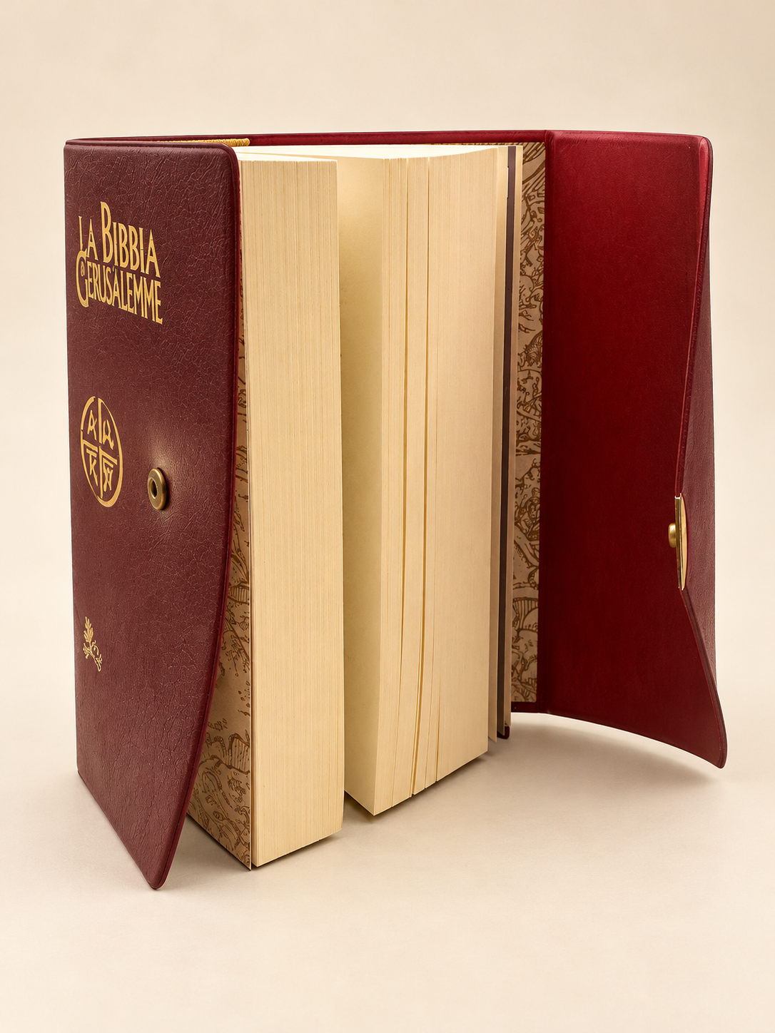 La BIBBIA di Gerusalemme ed. Tascabile con bottone